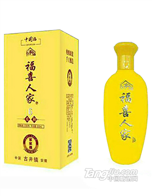 福喜人家酒柔和6家家福（黄）500ml