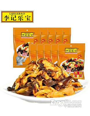 李记乐宝木耳榨菜80gx10袋