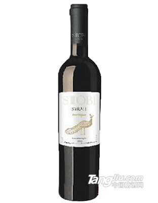 斯多比酒庄西拉珍品红葡萄酒13.5度750ml
