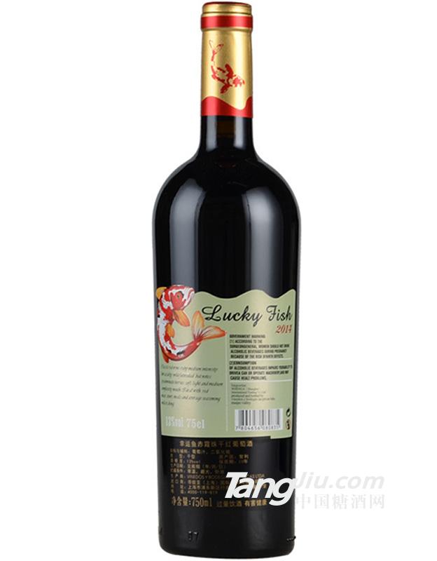 智利幸运鱼赤霞珠干红葡萄酒750ml