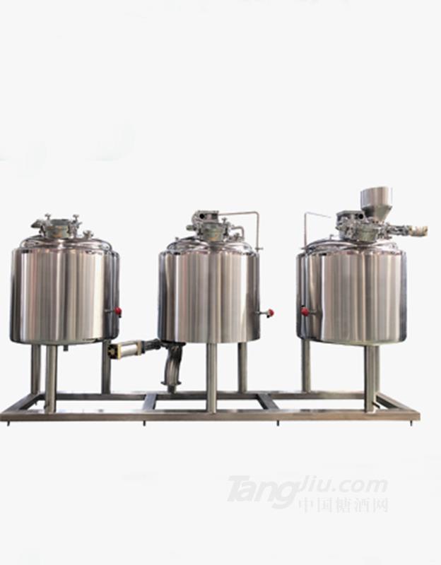 供应500升三体三器酿酒设备加工设备