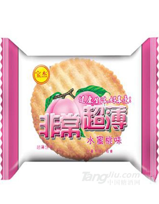 宝杰非常超薄水蜜桃味