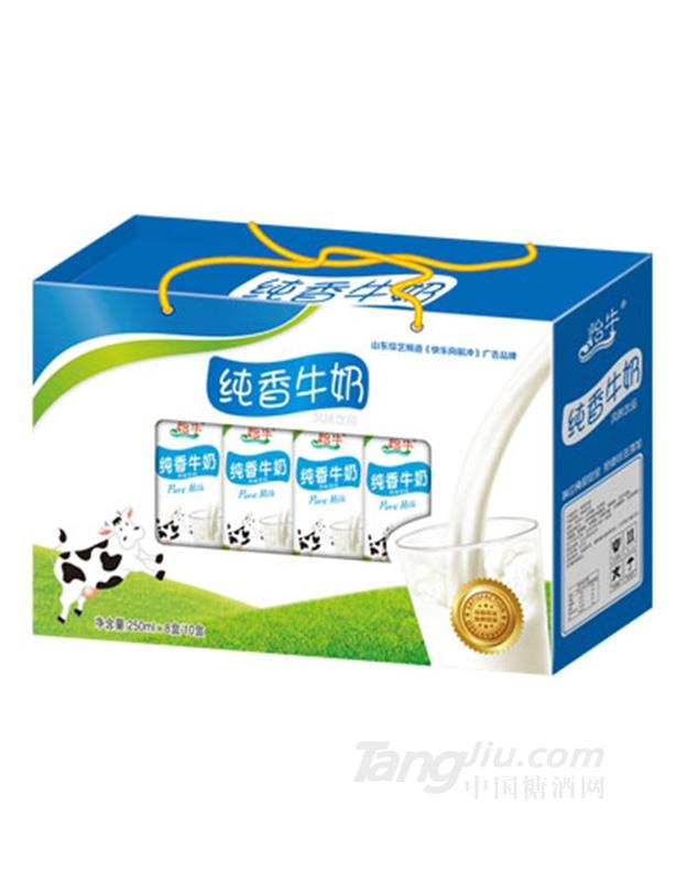 怡牛純香牛奶开窗礼盒