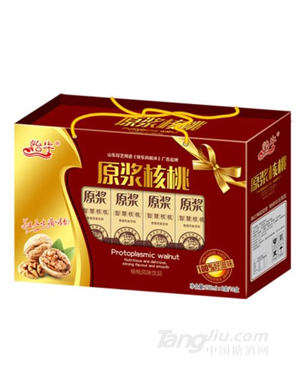 怡牛原浆核桃开窗礼盒