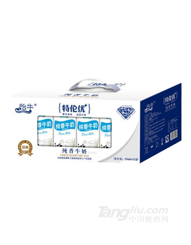 怡牛特仑苏纯香牛奶开窗礼盒