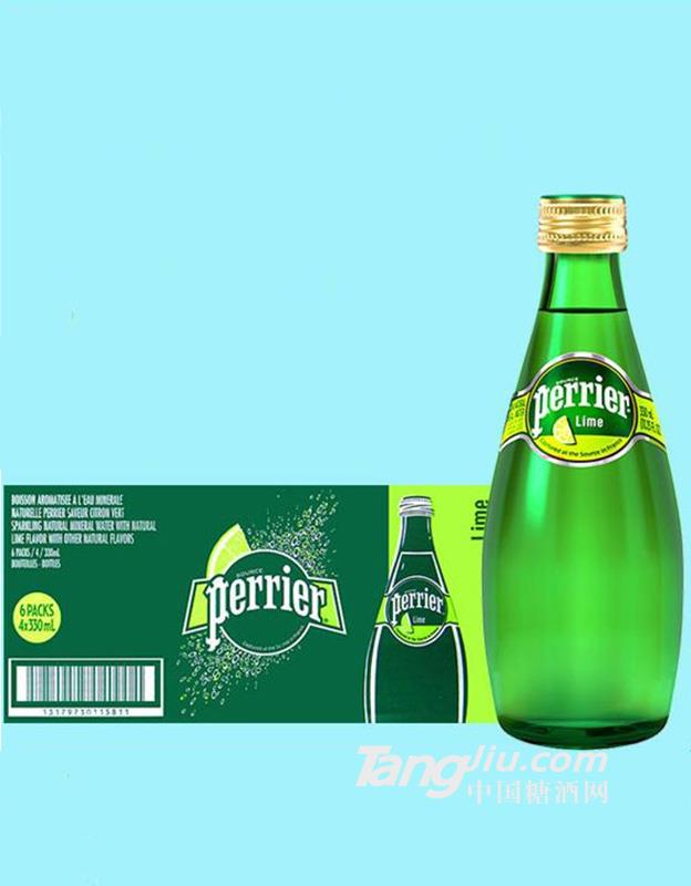 法国巴黎水（青柠味）330ml