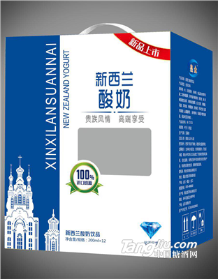 皇众新西兰酸奶200mlx12