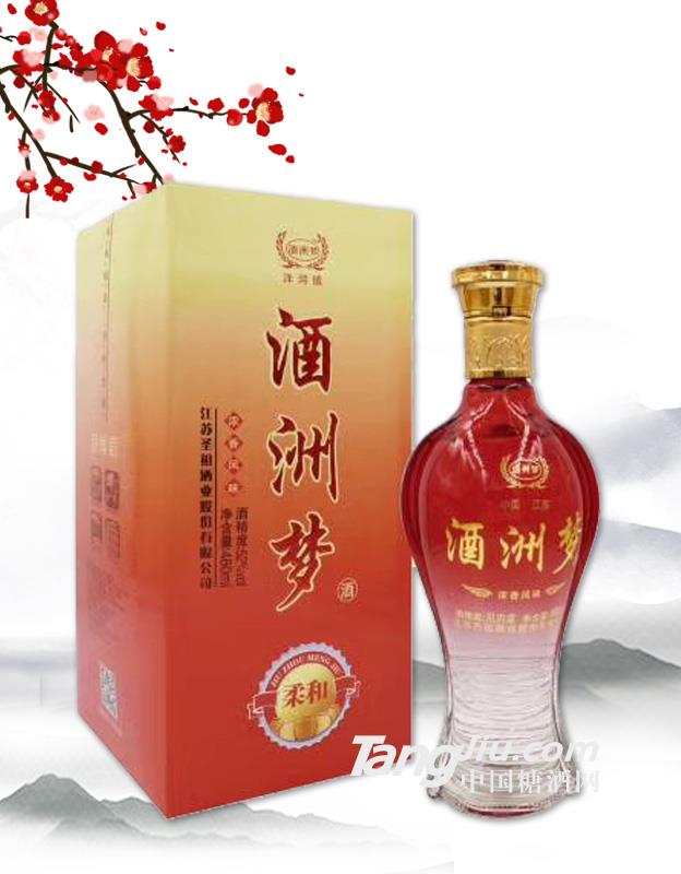 52度酒州梦柔和 480ml