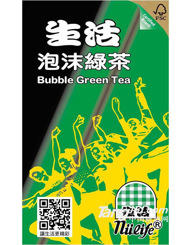 生活泡沫綠茶-250ml