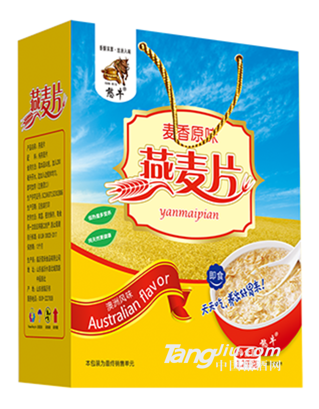 憨牛麦香原味燕麦片