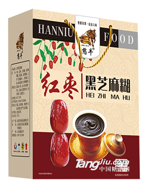 憨牛红枣黑芝麻糊