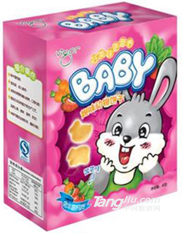 BABY趣味动物饼红色盒装