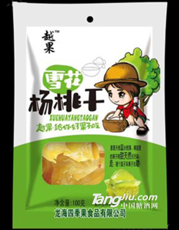 越果雪花杨桃干100g
