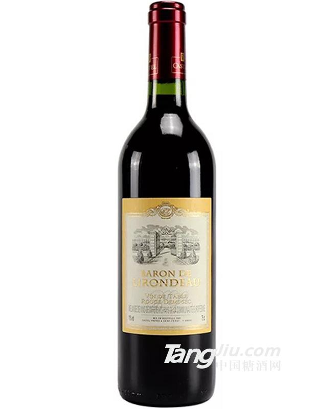 法国原瓶进口红酒CASTEL750ml