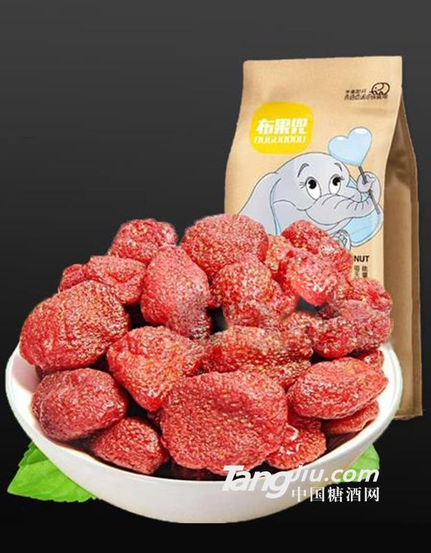 布果草莓干休闲食品