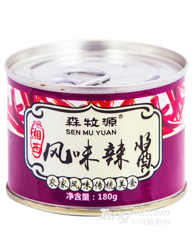 森牧源风味辣酱180g