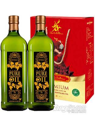 蓓琳娜葡萄籽油 1L礼盒