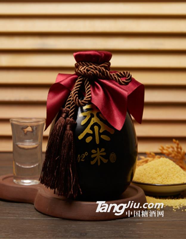 黑坛黍米酒