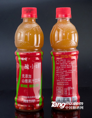 深山秀-酸小妹塑瓶无添加山楂果汁饮料-358ml
