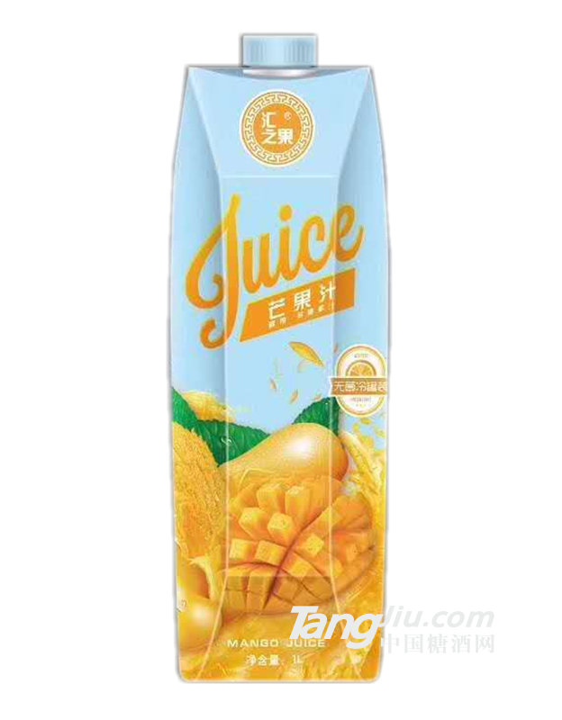 汇之果芒果汁1L×6瓶