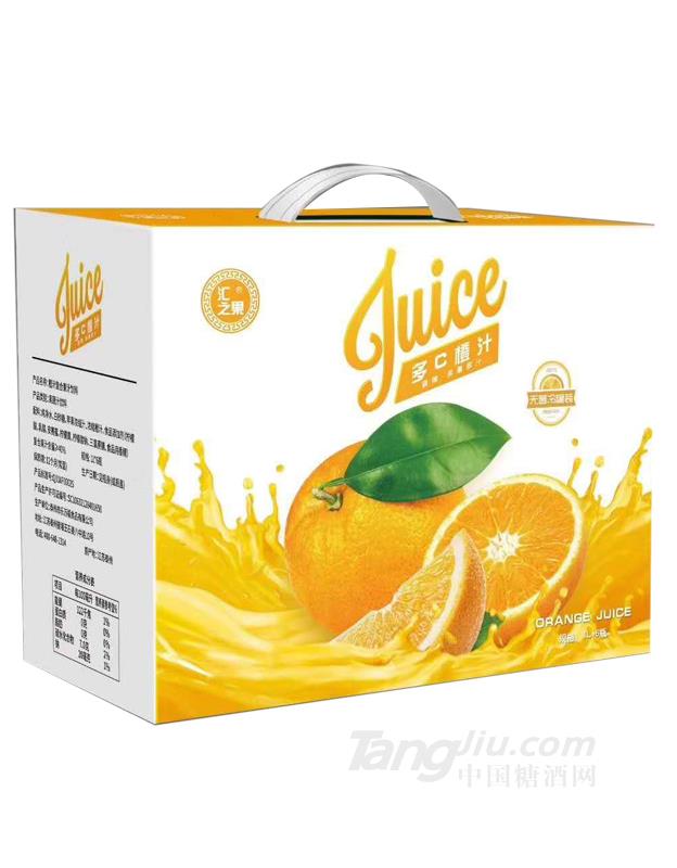 汇之果多C橙汁-1L×6瓶