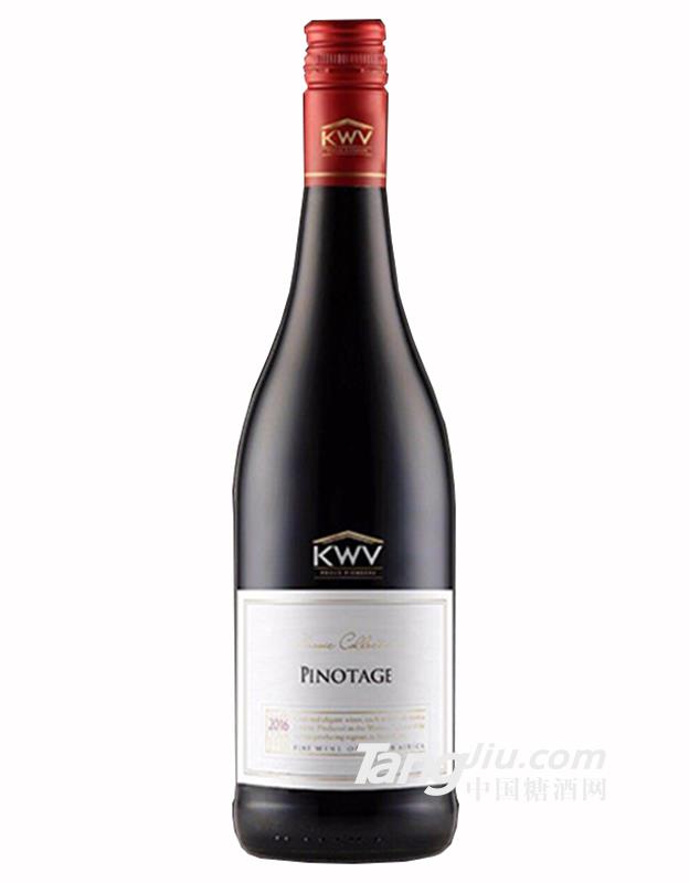 KWV经典皮诺塔吉干红葡萄酒2016  14度