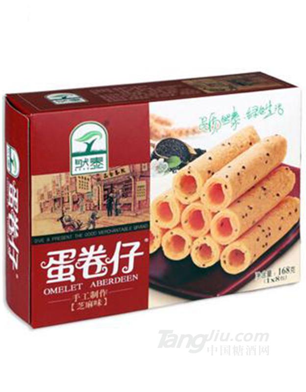 然泰蛋卷仔芝麻味