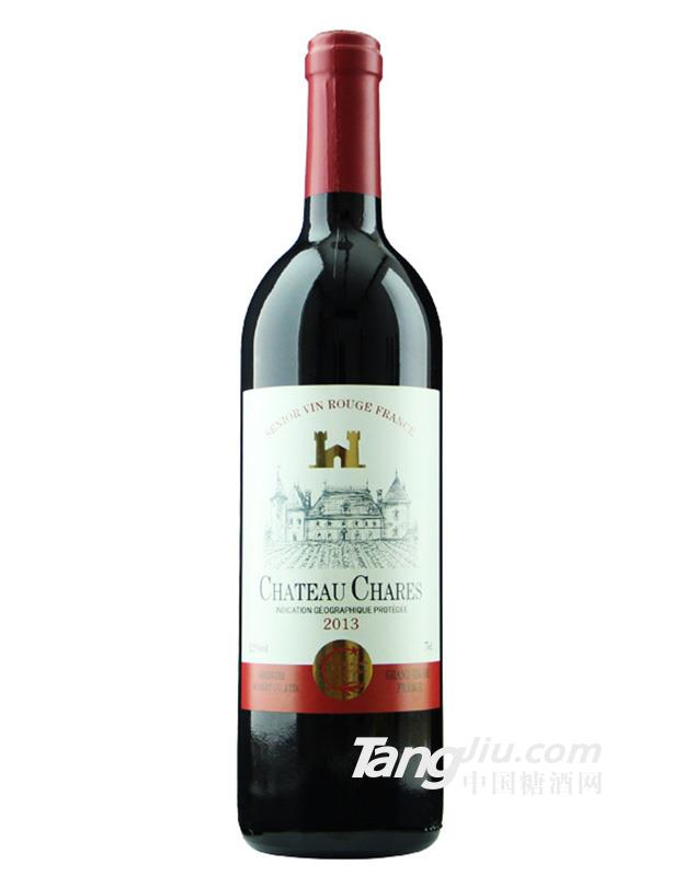 法国原汁红酒卡瑞斯干红葡萄酒-750ml