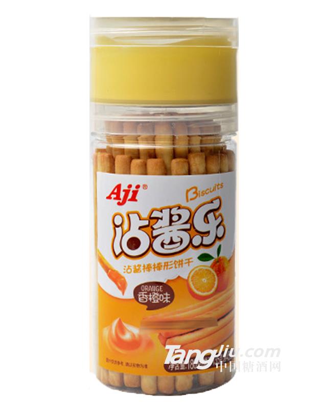 AJI沾酱乐沾酱棒棒形饼干香橙味180g