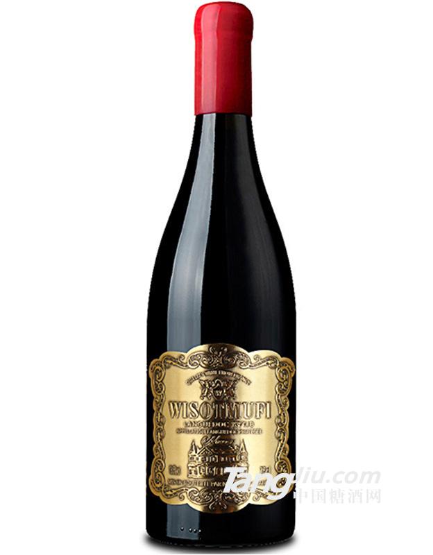 法国进口干红葡萄酒AOP重瓶蜡封帽高750ml