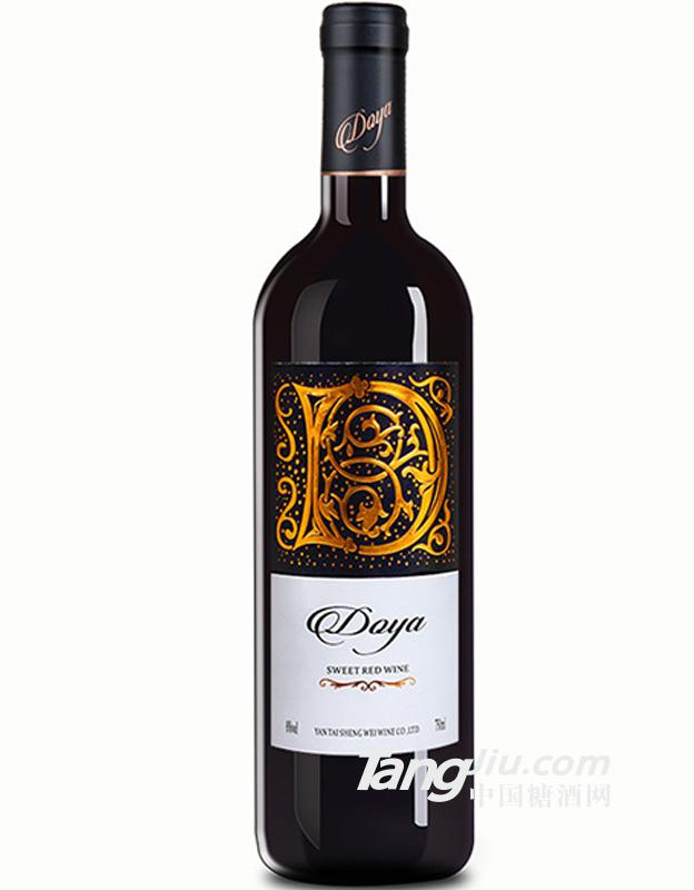 红酒原汁甜红葡萄酒 OEM定制750ml