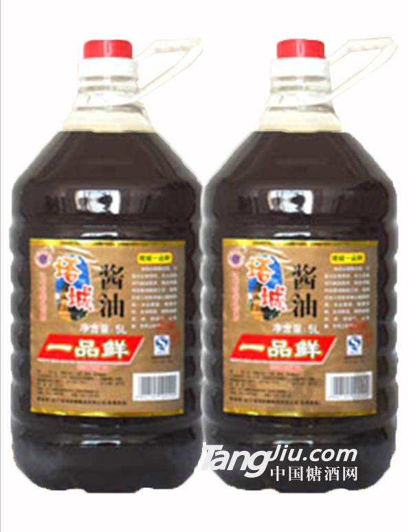 5L塔城一品鲜桶酱油
