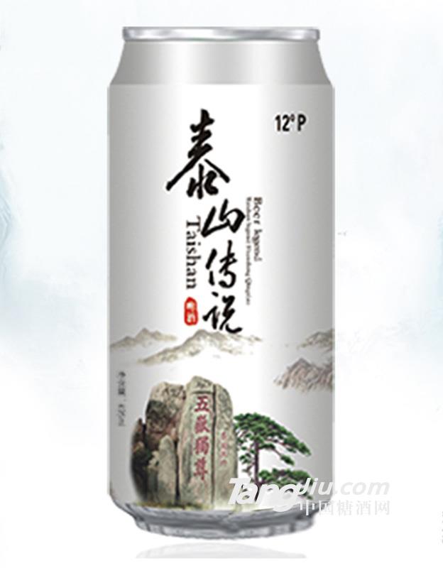 泰山传说原浆白啤酒500ml