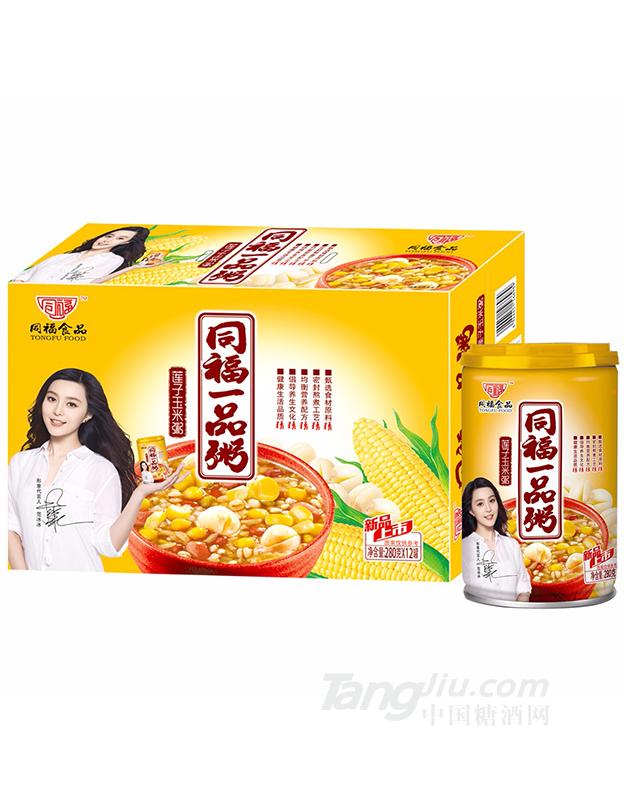 280g莲子玉米罐粥