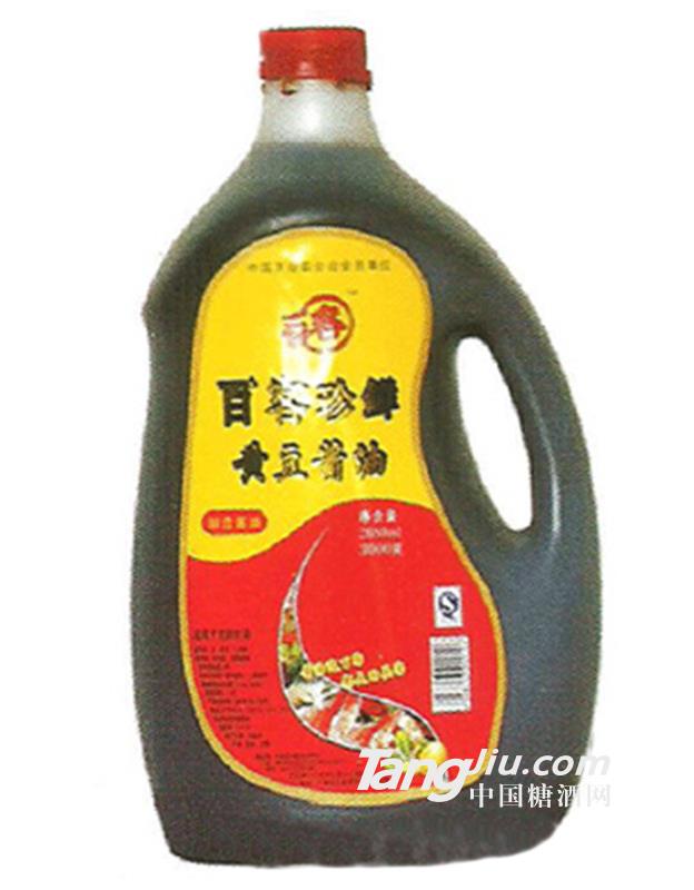 百客珍鲜黄豆酱油