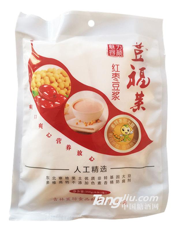 荳福莱红枣豆浆粉350g