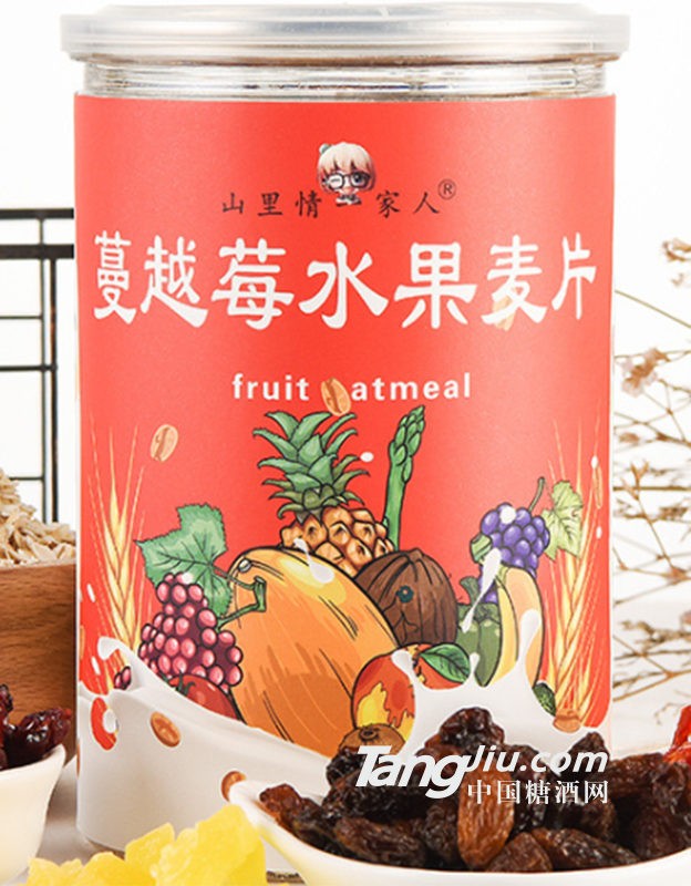 蔓越莓燕麦片500g