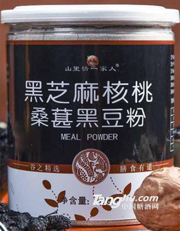 黑芝麻核桃桑葚黑豆粉500g