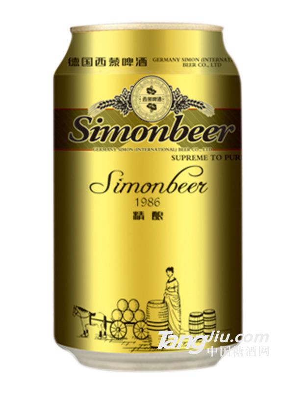 西蒙精酿啤酒330mlx24罐