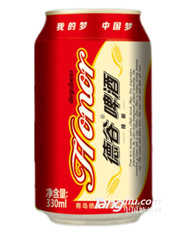 德谷精酿中国红啤酒-330mlx24罐