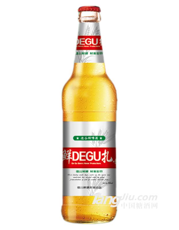 德谷鲜扎啤酒-500mlx12瓶