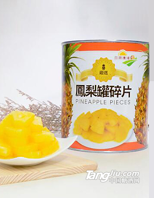 日照农场-凤梨罐碎片3050g