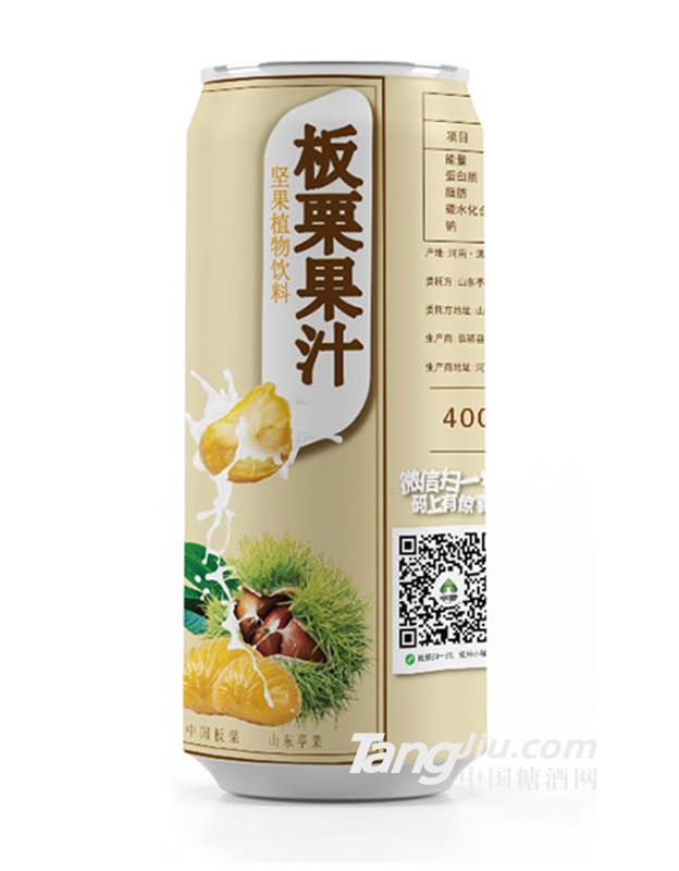 亭栗板栗果汁饮料240ml