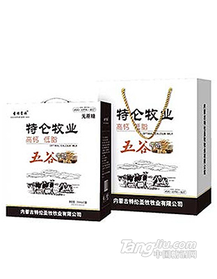 圣特特仑牧业五谷牛奶250ml