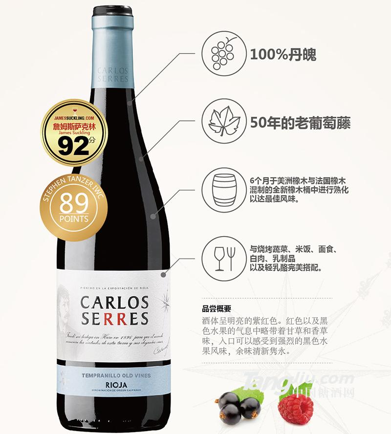 7卡洛斯塞勒斯酒庄老藤红葡萄酒-01.jpg