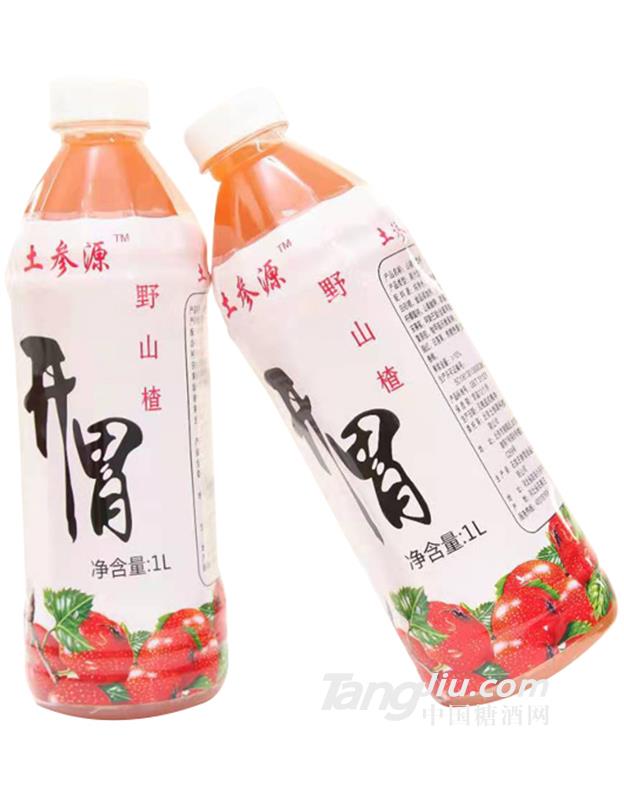 土参源开胃野山楂饮料1L瓶装