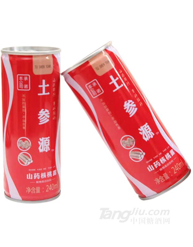 土参源山药核桃露240ml瓶装
