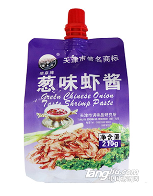 喷泉 葱味虾酱210g