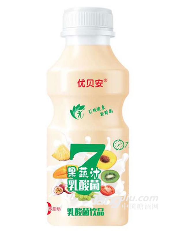 优贝安果蔬汁乳酸菌饮品340ml