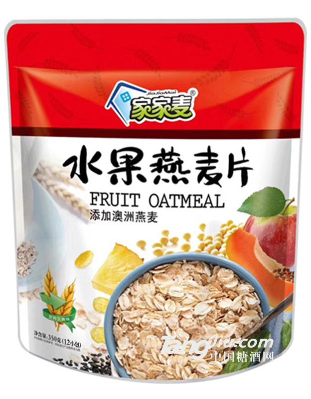 家家麦-水果燕麦片-350g